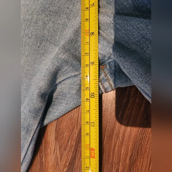 Tyte Flare Jeans Split Hem Light Wash Junior's Size 7 - Picture 10 of 15